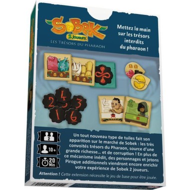Sobek - 2 Joueurs: Les Trésors du Pharaon - Jeux de société - Catch Up Games