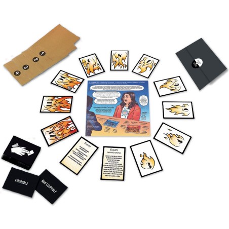 Intime Conviction n°6: L'Affaire des Flammèches - Fika - Jeux de société - Fika Editions