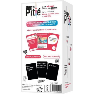 Sans Pitié: La Retenue - Jeux de société - Atm Gaming