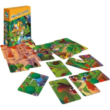 Cartzzle Labyrinthe - Champ Dessus-Dessous - Jeu de Cartes et Puzzle - Jeux Opla