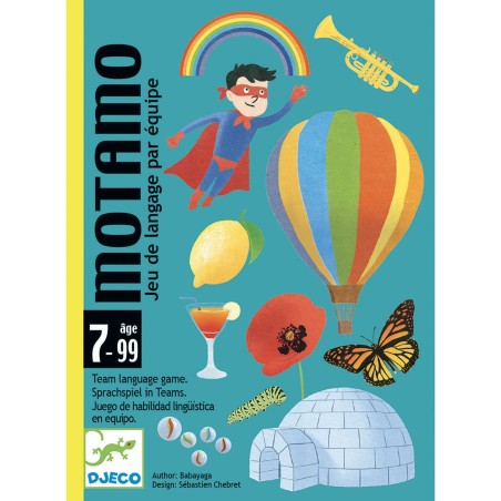 Jeu de cartes & Langages Motamo pour les enfants - Djeco