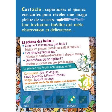 Cartzzle - Foules - Opla - Jeux de société - Jeux Opla