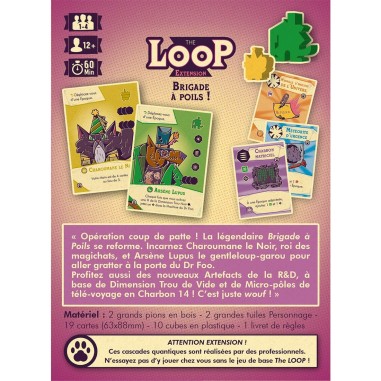 The Loop - Brigade à Poils - Jeux de société - Catch Up Games