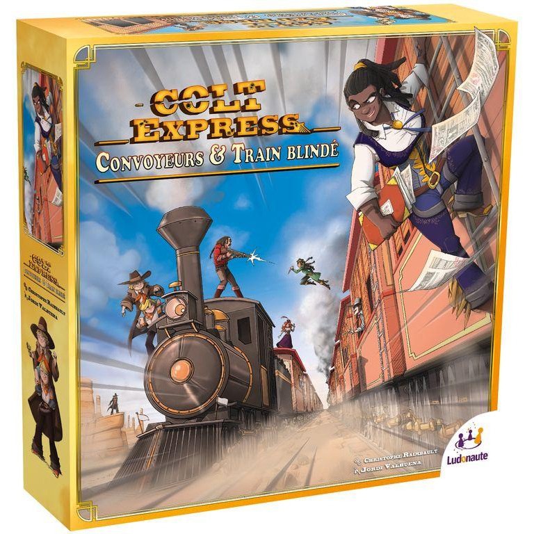 Convoyeurs et Train Blindé Ext. Colt Express Ludonaute