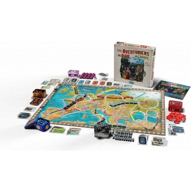 Les Aventuriers du Rail - Europe 15e Anniversaire - Jeux de société - Days of Wonder
