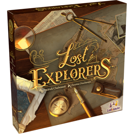 Lost Explorers - jeu de collecte et d'optimisation - Ludonaute