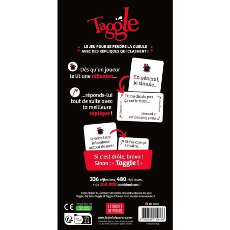 Taggle - Jeu de société - ledroitdeperdre.com - Le Droit De Perdre
