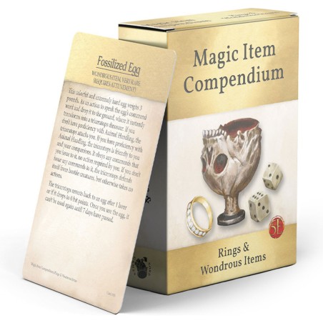 Deck de Recueil d'Objets Magiques: Anneaux et Objets Merveilleux - Jeux de rôle - Kobold Erudit