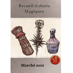 Boite de 50 cartes recueil d’objets magiques Marché Noir Kobold Erudit