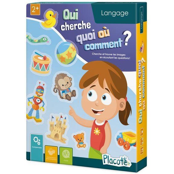 Qui cherche quoi où comment ? Langage Placote