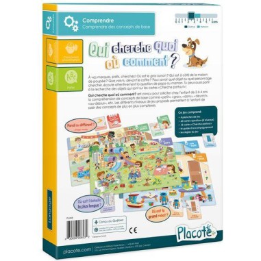 Qui cherche quoi où comment ? - Un jeu - Placote