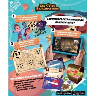 Les P'tits Explorateurs - Jeu de piste immersif - Xd Productions