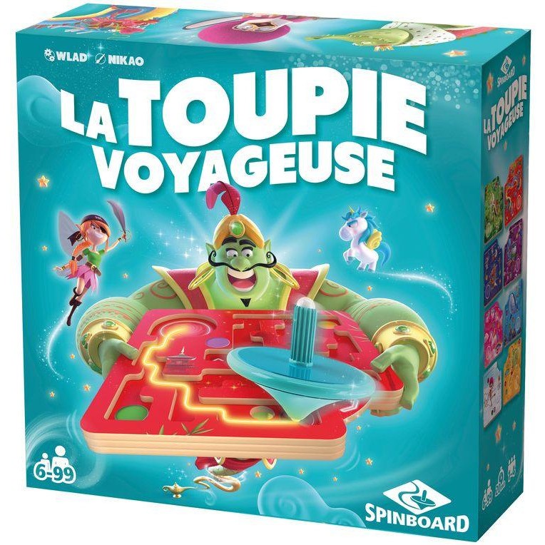 Spinboard – La toupie voyageuse Spinboard Games