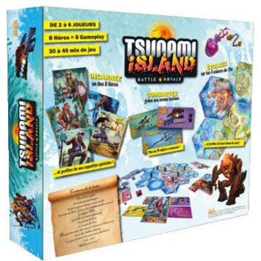 Tsunami Island : Battle Royale - Jeux de société - Heroes Games