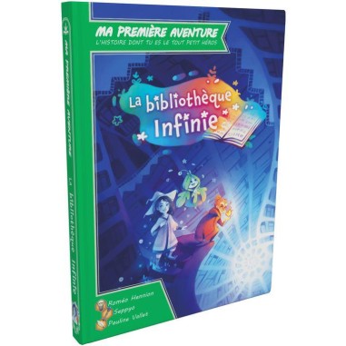 La Bibliothèque Infinie - Ma Première Aventure - Livre-Jeu dès 4 ans - Game Flow