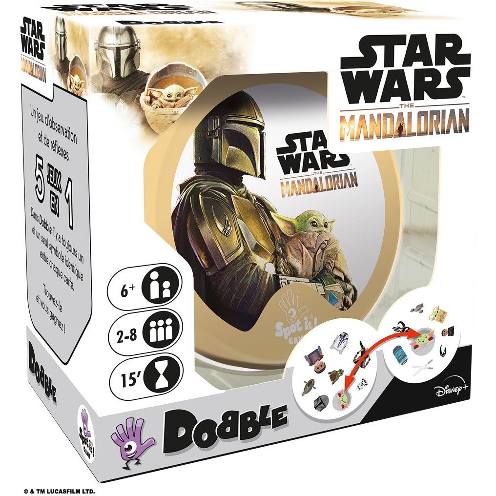 Dobble Star Wars Mandalorian Asmodée