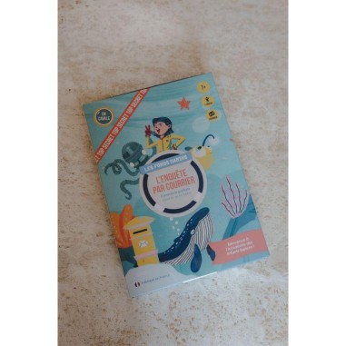 L'Enquête par Courrier - Les Fonds Marins - Jeux de société - En Cavale