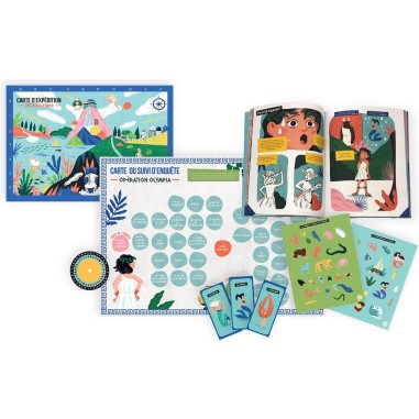 L'Enquête aux Mille Chemins - Opération Olympia - Jeux de société - En Cavale