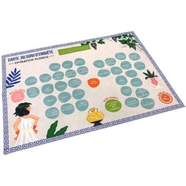 L'Enquête aux Mille Chemins - Opération Olympia - Jeux de société - En Cavale