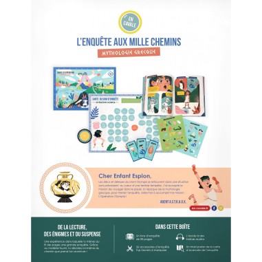 L'Enquête aux Mille Chemins - Opération Olympia - Jeux de société - En Cavale