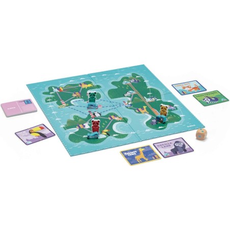 Jeu de sociÃ©tÃ© - Around the world - Djeco