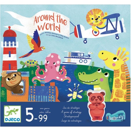 Jeu de sociÃ©tÃ© - Around the world - Djeco