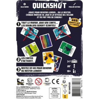 Quickshot - Jeux de société - Bankiiiz
