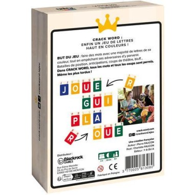 Crack Word - Jeux de société - Yaqua