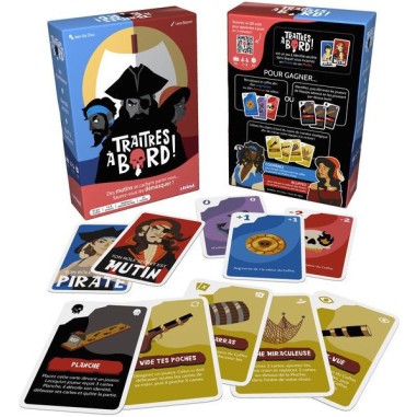 Jeu Traitres à bord - Jeu de société à rôle caché - Savana