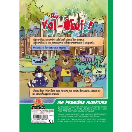 Ma première aventure : Au vol-œuf ! - Version Longue - Jeux de société - Gameflow