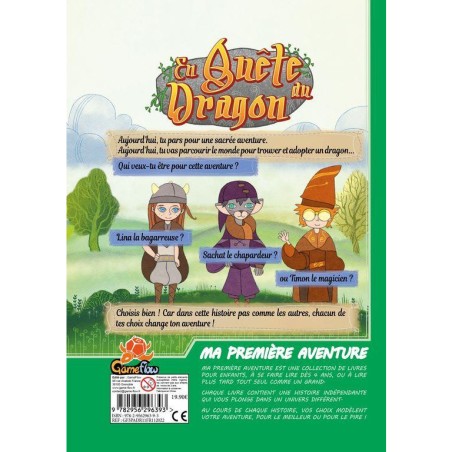 Ma première aventure : En quête du dragon - Version longue - Game Flow