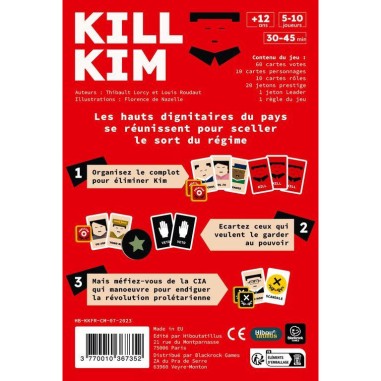 Kill Kim - Jeu de Cartes - Jeu de Société - Hiboutatillus