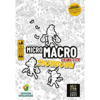 MicroMacro: Crime City - Showdown - Blackrock - Jeux de société - Spielwiese