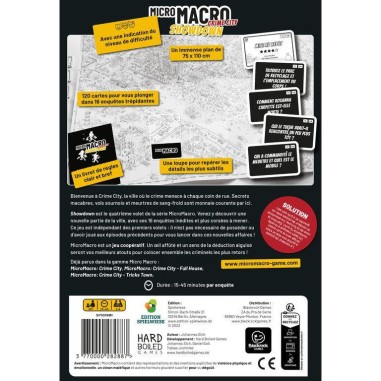 MicroMacro: Crime City - Showdown - Blackrock - Jeux de société - Spielwiese