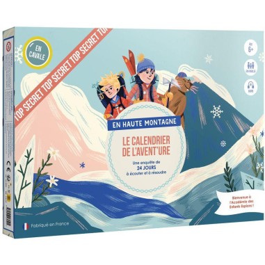 Calendrier de l'Avent'Ure - En Haute Montagne - Éditions - Jeux de société - En Cavale