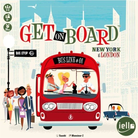 Jeu Get on board New York & London - Iello