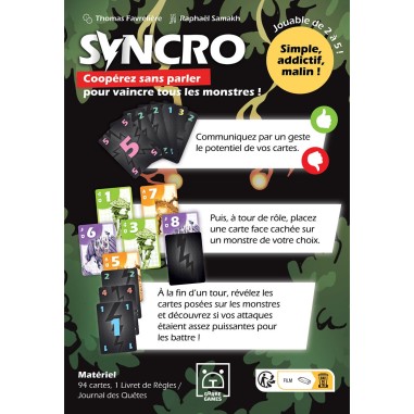 Syncro - Jeu de Société - Communication Limitée - Grrre Games