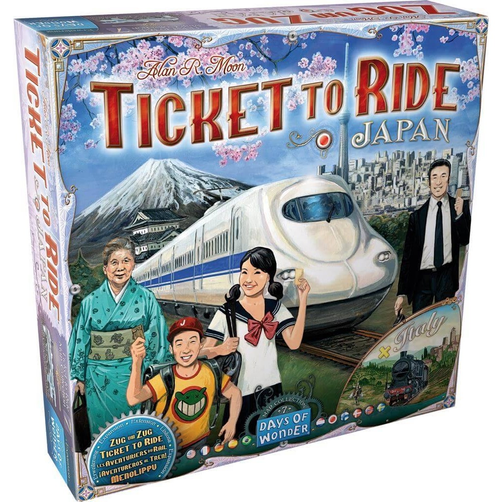 Extension Les Aventuriers du Rail Japon et Italie Days of Wonder
