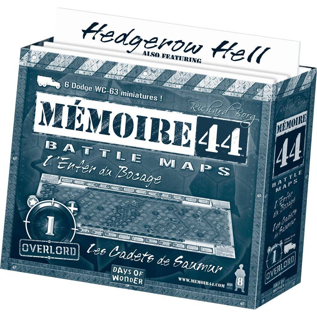 Extension Battle Maps 1 L'Enfer du Bocage Memoire 44 Days of Wonder