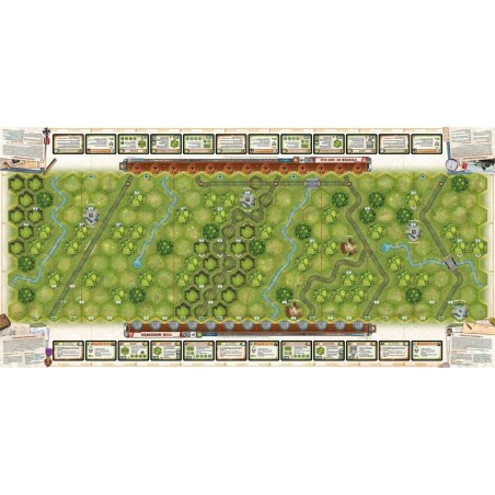 Mémoire 44: Battle Maps 1 - L'Enfer du Bocage - Jeux de société - Days of Wonder