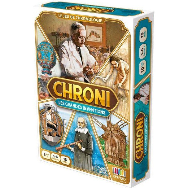 Chroni Les grandes inventions On the Go Editions
