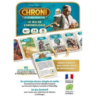 Chroni 2023 - Les grandes inventions - On the Go Editions
