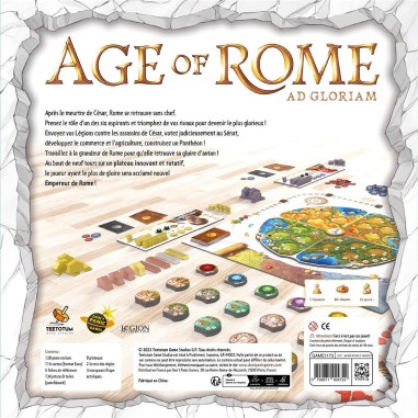 Age Of Rome - Ad Gloriam - Jeu de Société - Don t Panic Games
