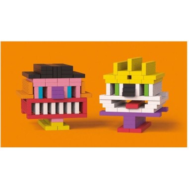 Fun box 200 briques jeu de constructions - Bioblo