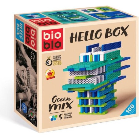 Hello box océan 100 briques - Bioblo Hello box océan 100 briques - Bioblo