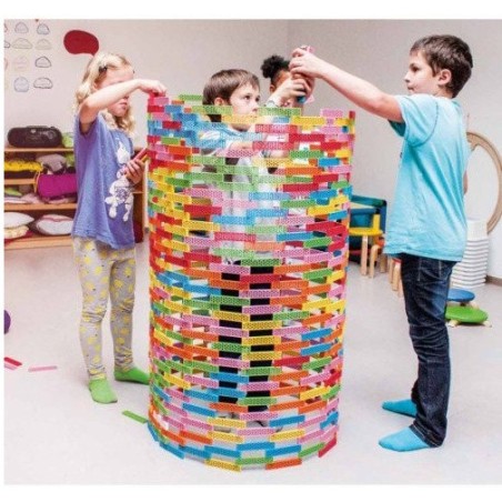 Hello box 100 briques jeu de construction - Bioblo