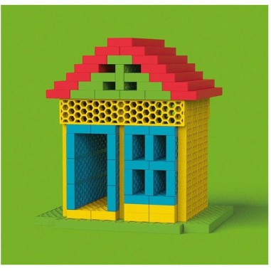 Hello box 100 briques jeu de construction - Bioblo