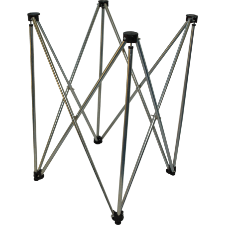 Pieds de Carrom en aluminium - Accessoire pour jeux en bois - Asmodee - Carrom Art Pieds de Carrom en aluminium - Accessoire pour jeux en bois - Asmodee - Carrom Art