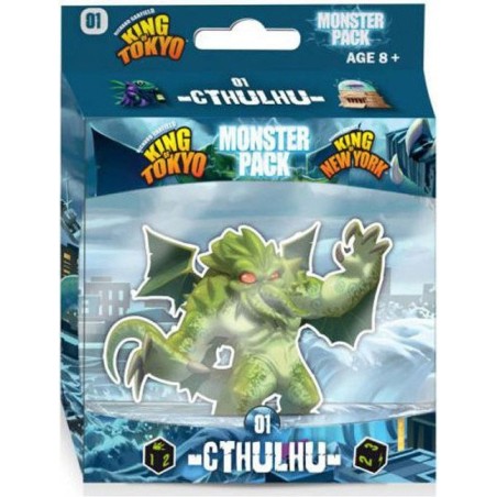 King of Tokyo Vf - Monster Pack Cthulhu - Jeu de société - Iello