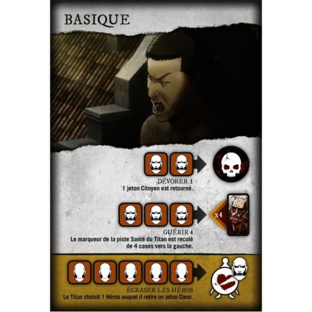 Attack on Titan: Le Dernier Rempart - Jeu de société - Don't Panic Games - Don t Panic Games